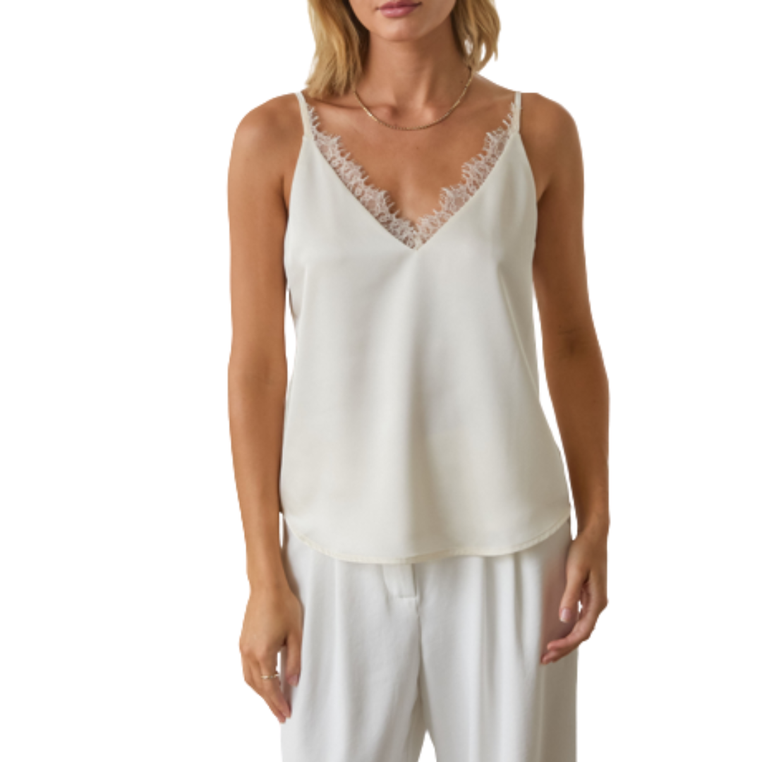 LACE CAMISOLE IVORY