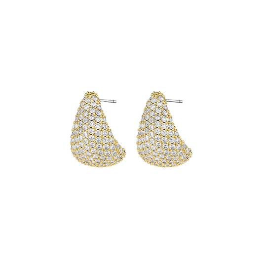 BANKS SHIMMER EARRINGS GOLD