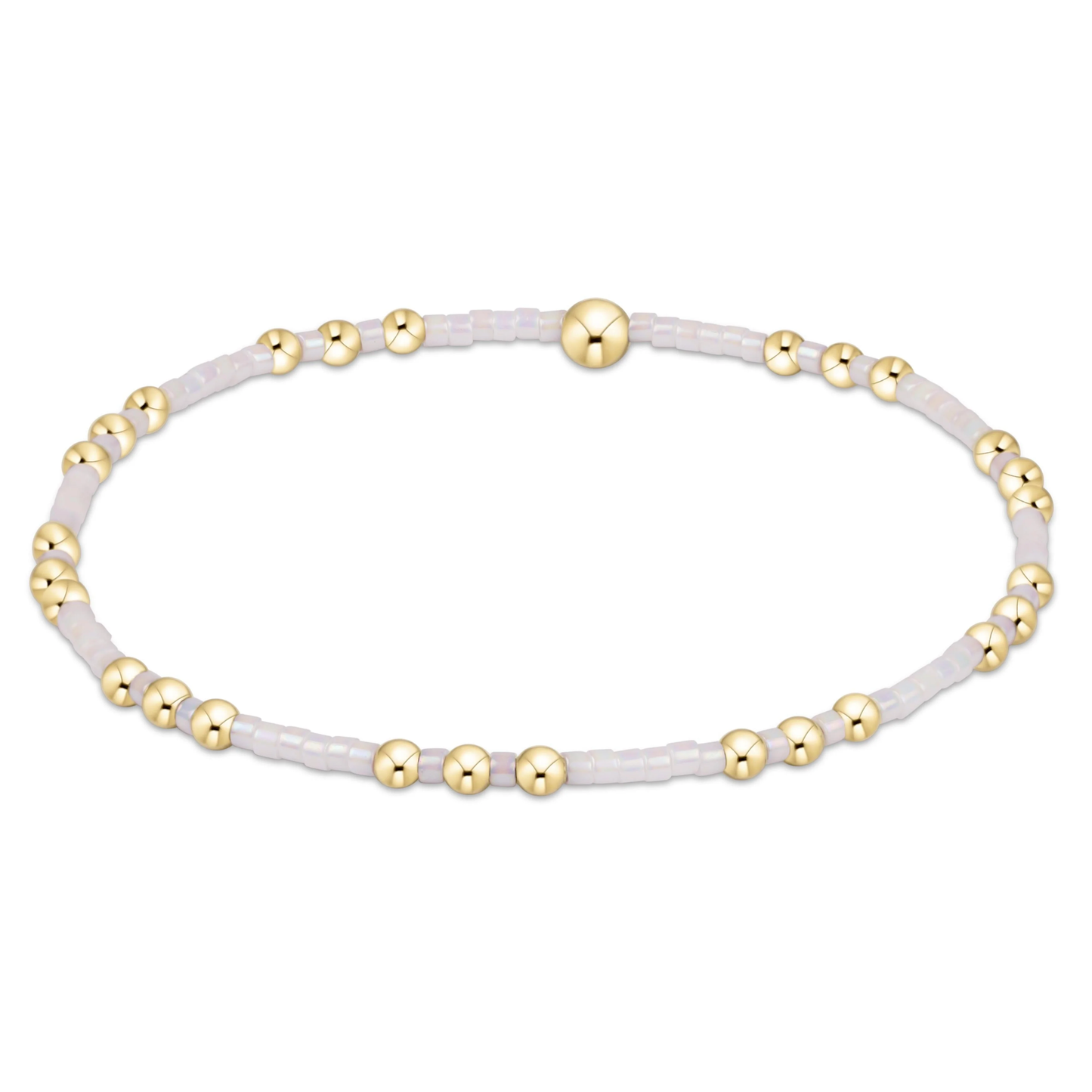 HOPE JOY BRACELET SILKY WHITE