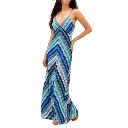 NELLIE DRESS MULTI MINT