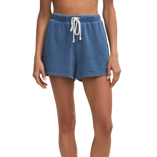 HUNTER KNIT DENIM SHORT CALYPSO BLUE INDIGO