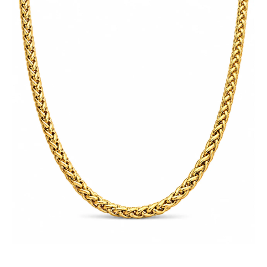 ROMY WHEAT CHAIN CHOKER