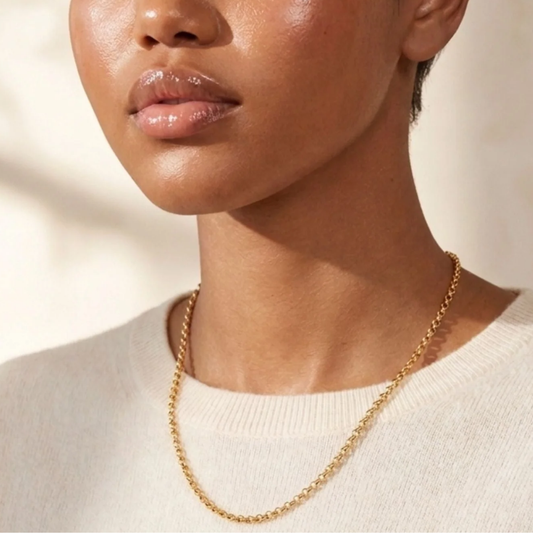 SARAH ROLO CHAIN NECKLACE