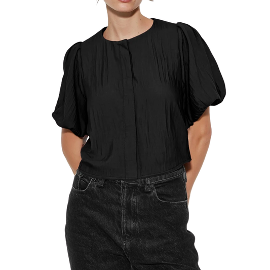 ARDEN BLOUSE BLACK