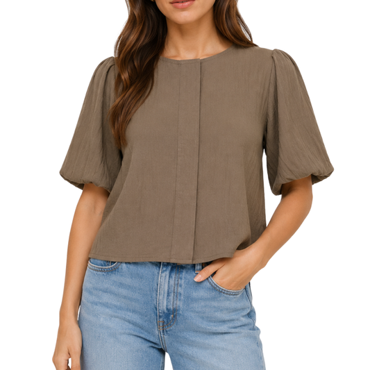 ARDEN BLOUSE SABLE