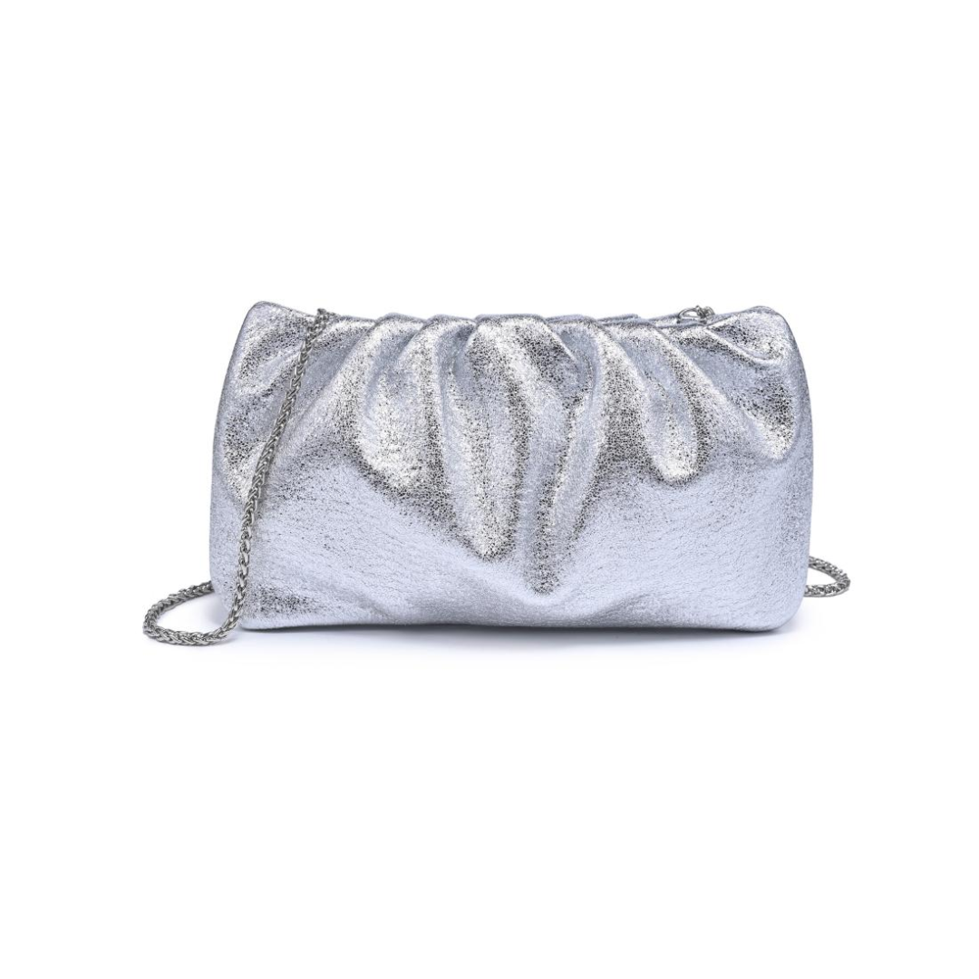 FANCY CLUTCH SILVER