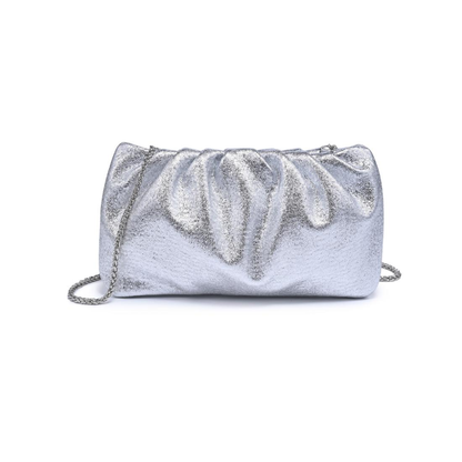 FANCY CLUTCH SILVER
