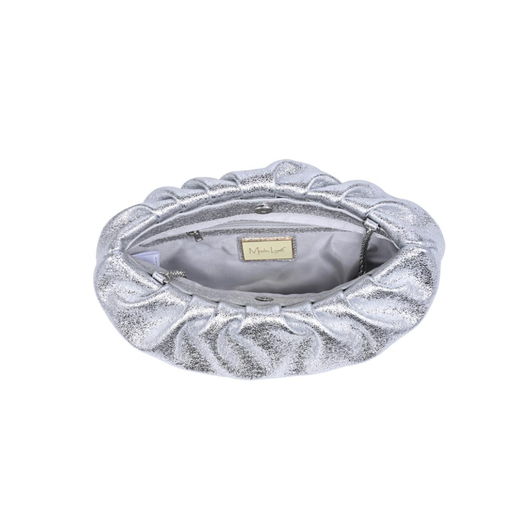 FANCY CLUTCH SILVER
