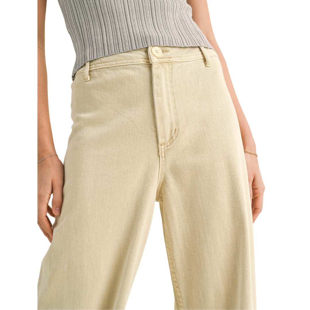 JOSIE WIDE LEG PANT BEIGE