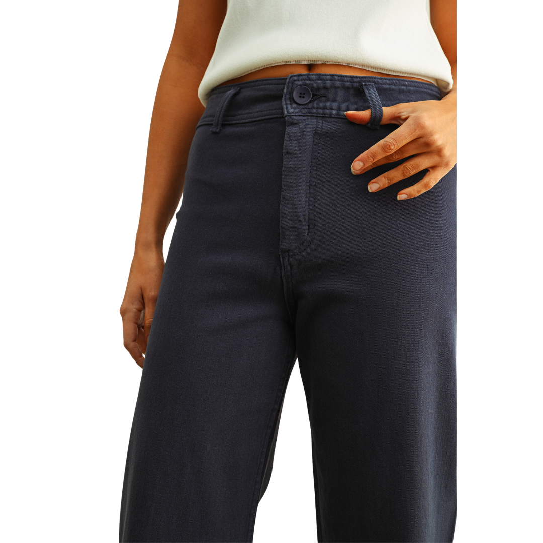 JOSIE WIDE LEG PANT NAVY
