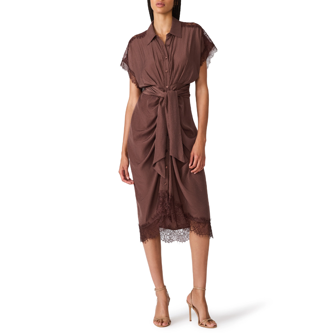 TORI DRESS WALNUT