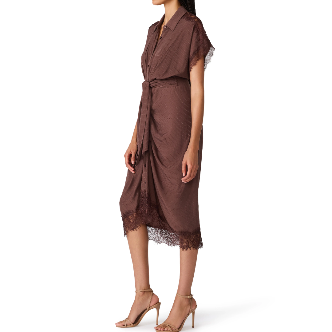 TORI DRESS WALNUT