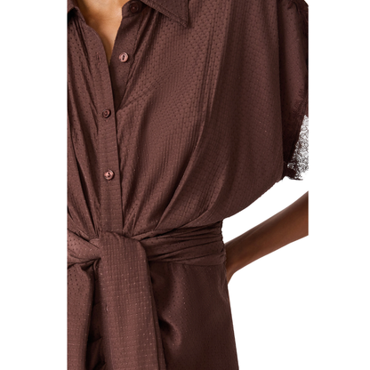 TORI DRESS WALNUT