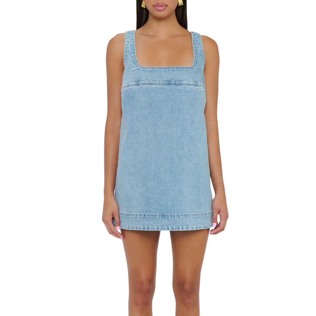 TOPANGA MINI DRESS JET STREAM BLUE