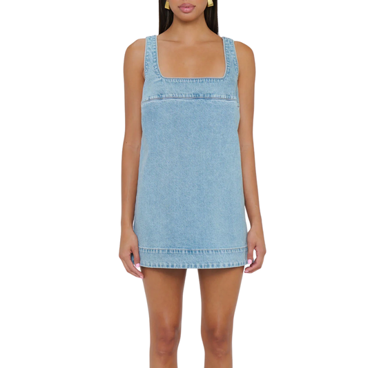 TOPANGA MINI DRESS JET STREAM BLUE