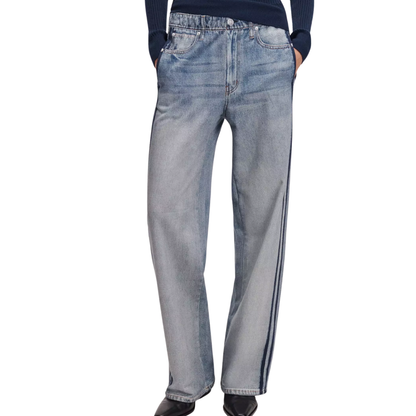 MIRAMAR TERRY WIDE TRACK PANT CONEY
