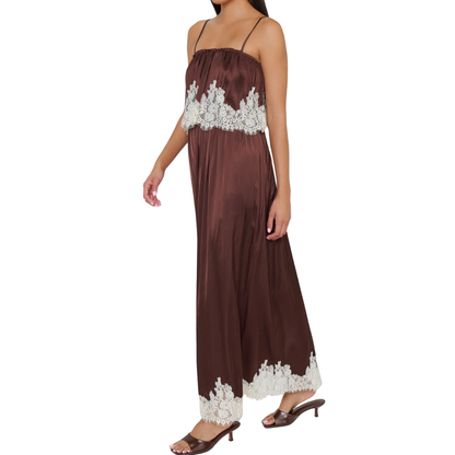 EMMYLOU MAXI DRESS CHOCOLATE