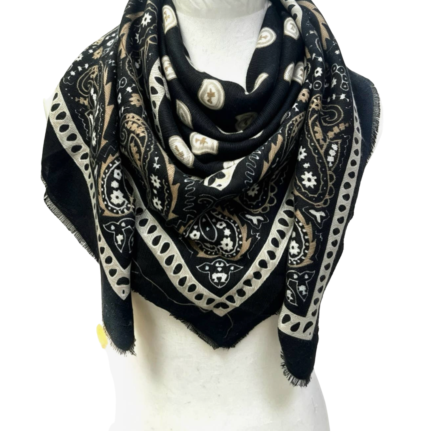 JULIETTE BANDANA SCARF BLACK