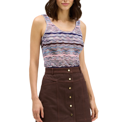 BIANCA TANK BLUE/PINK