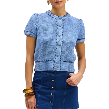 GIA CARDIGAN AZURE
