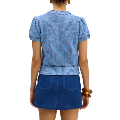 GIA CARDIGAN AZURE