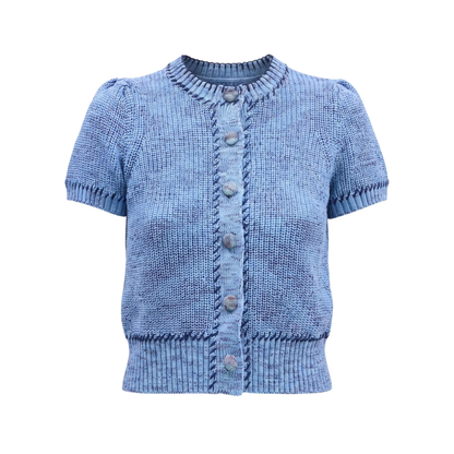 GIA CARDIGAN AZURE