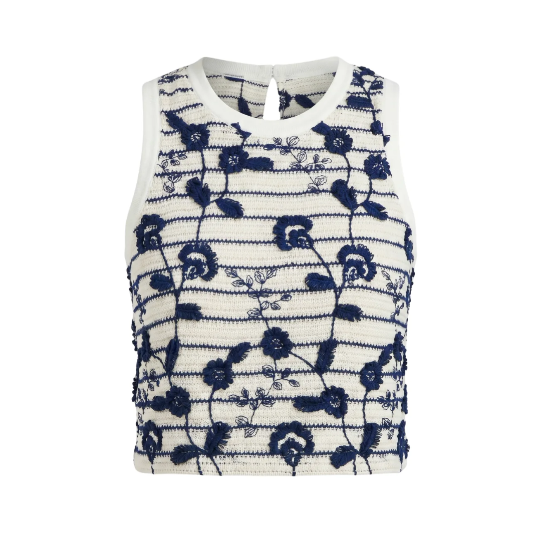 ALEJANDRA TANK TOP NAVY