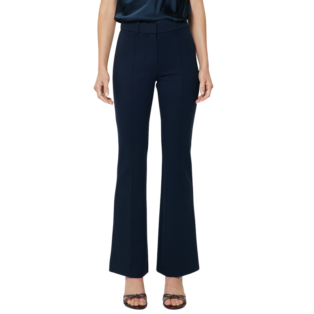 PONTE FLARE PANT NAVY
