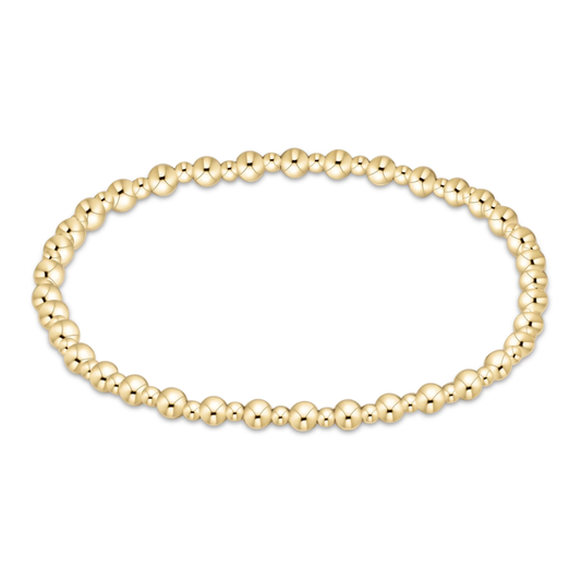 GRATEFUL GOLD 3MM BRACELET
