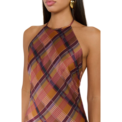 DASHA DRESS PLAID