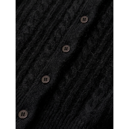 MEDINA POINTELLE CARDIGAN BLACK