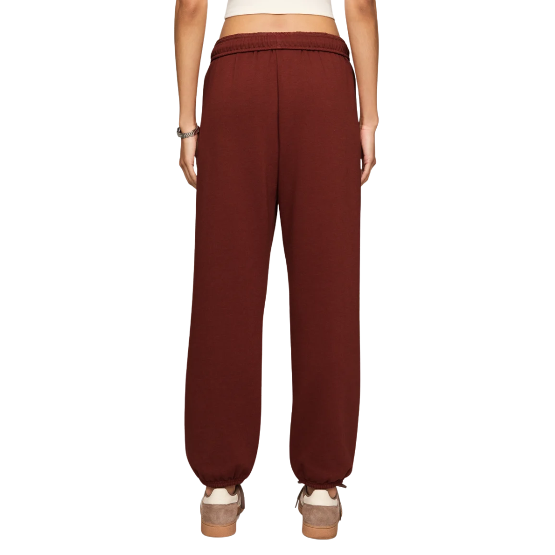 UPTOWN JOGGER VELVET ROUGE