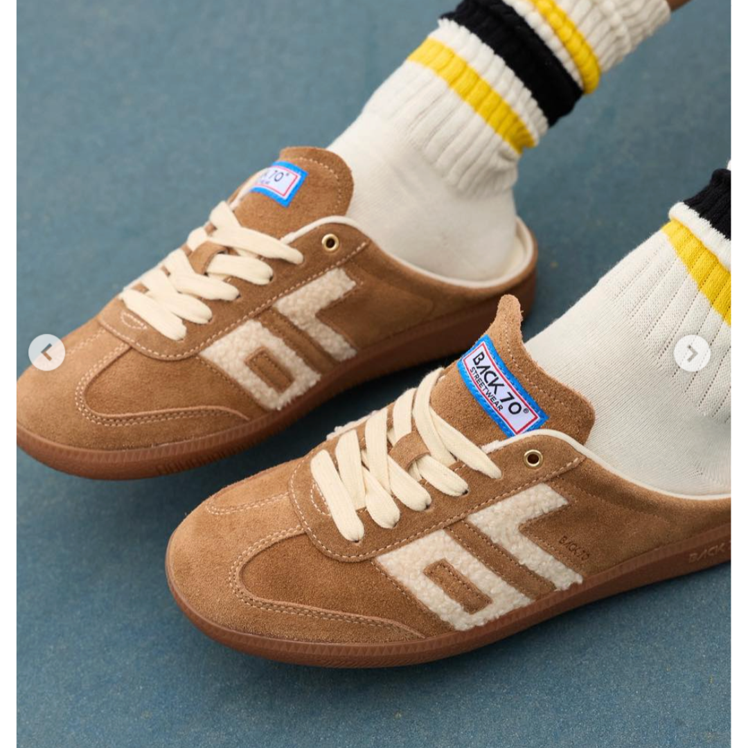 EASTER SLIP ON SNEAKER TOBACCO