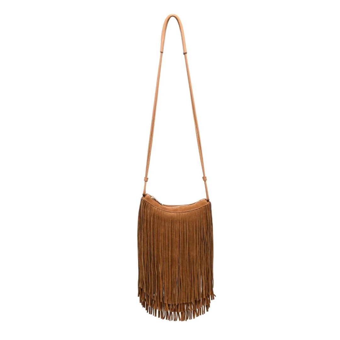 ARIZONA FRINGE BAG CARAMEL