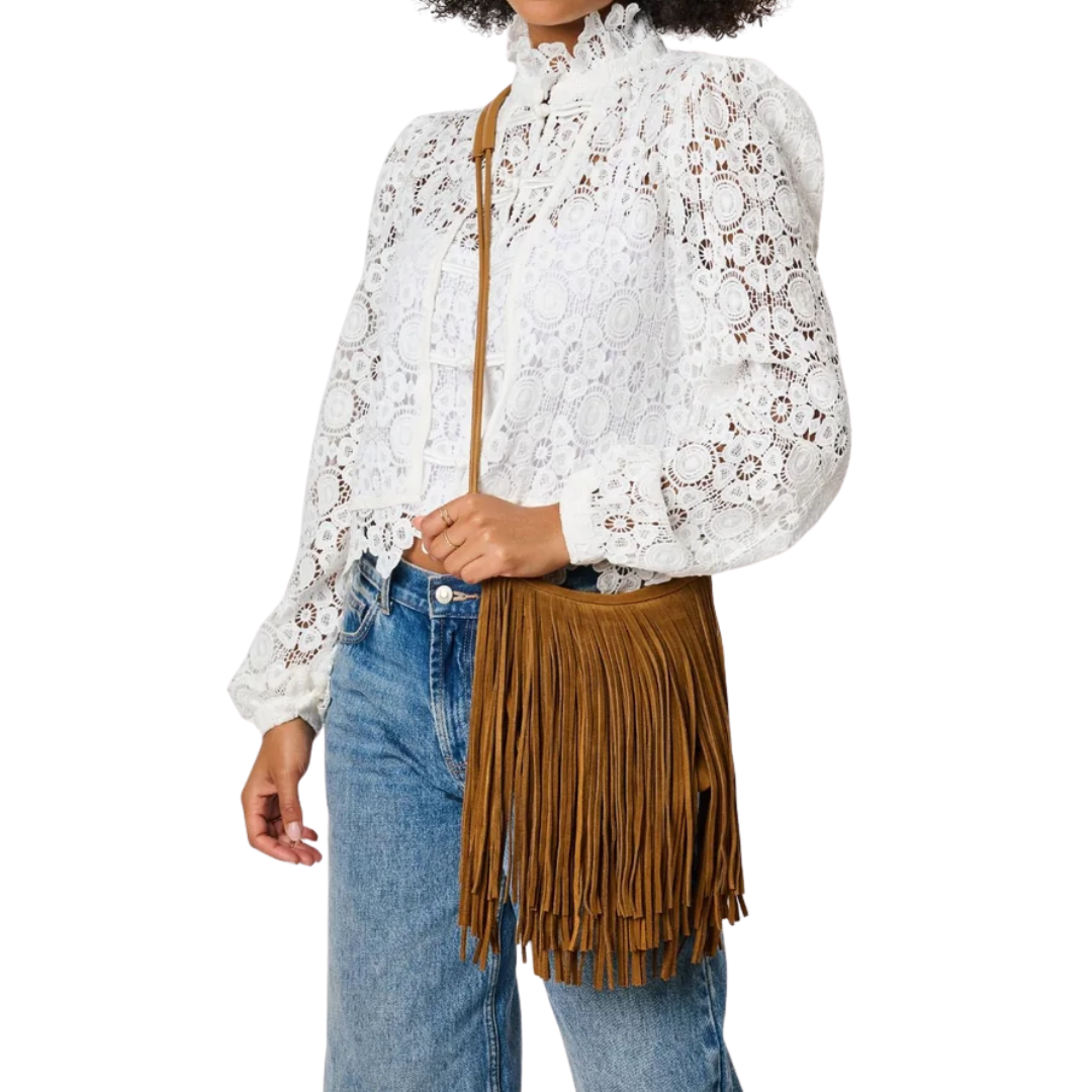 ARIZONA FRINGE BAG CARAMEL