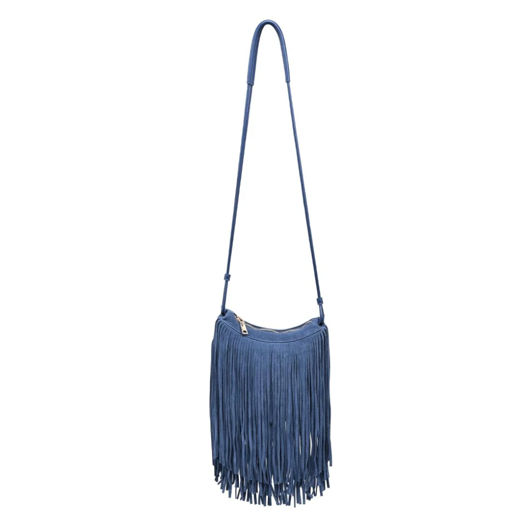 ARIZONA FRINGE BAG DENIM