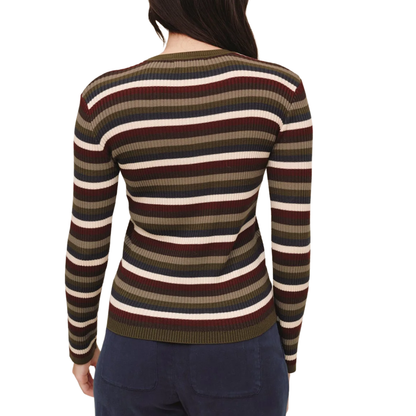 LONG SLEEVE STRIPED TEE HARVEST