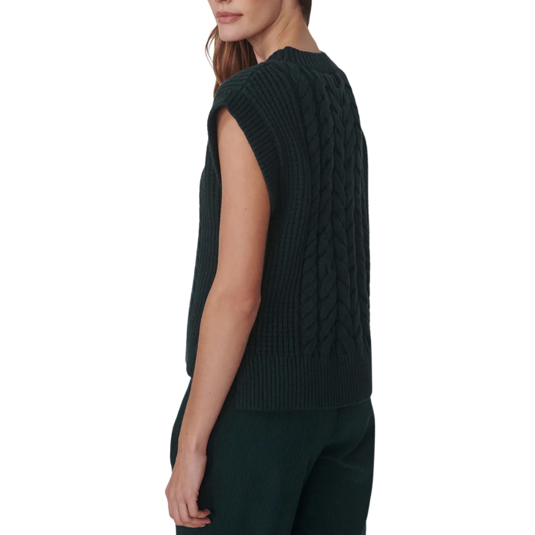 PIXIE RELAXED KNIT TANK PONDEROSA PINE