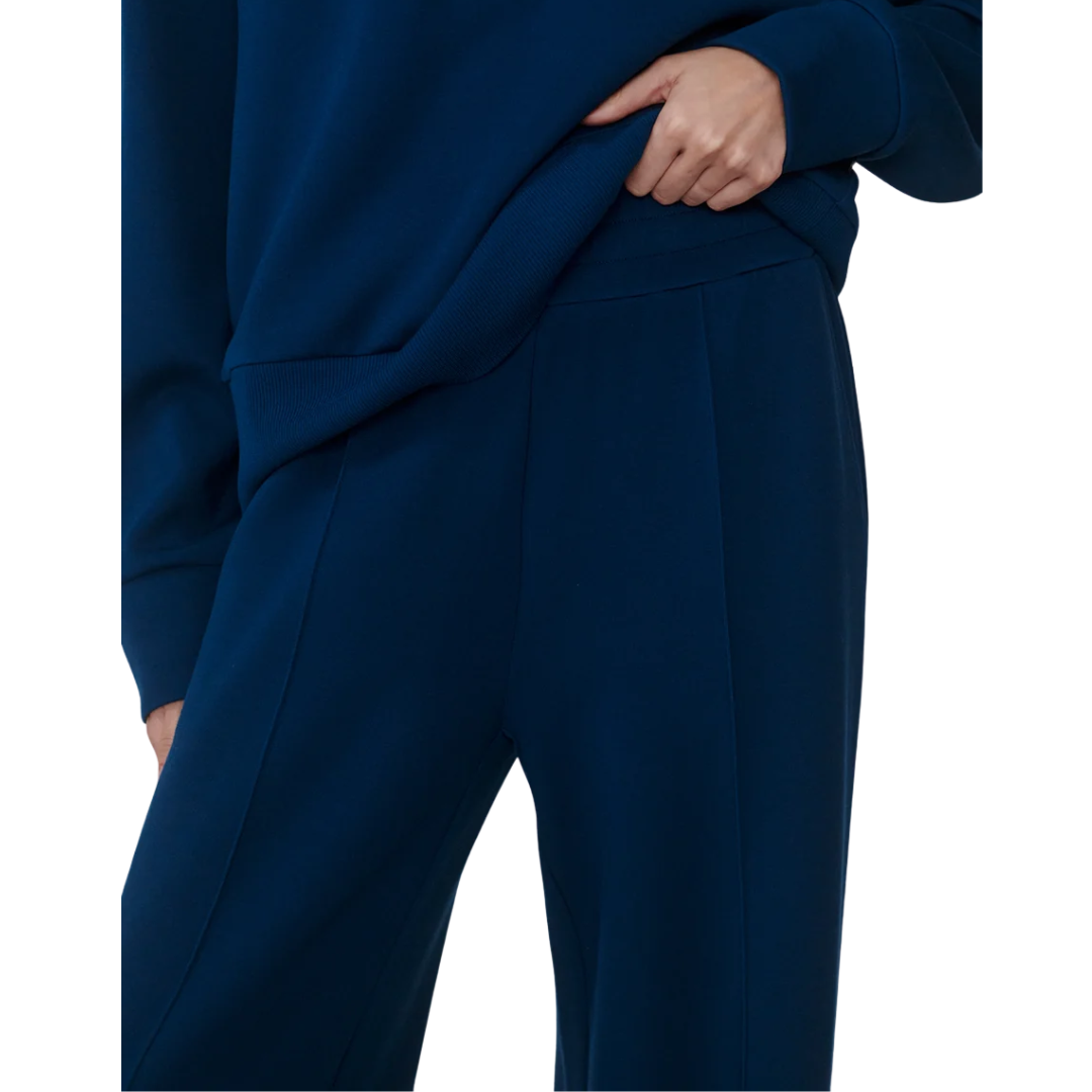 WIDE LEG PANT 30" SEA BLUE