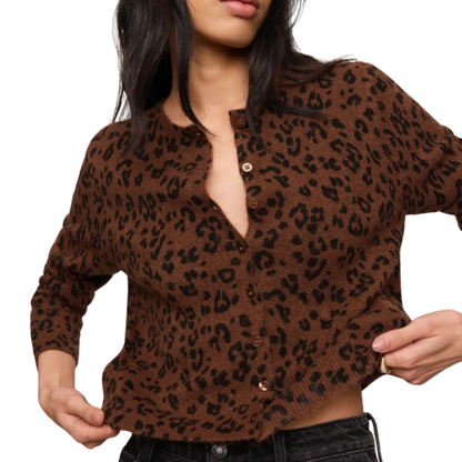 MEDINA LEOPARD CARDIGAN