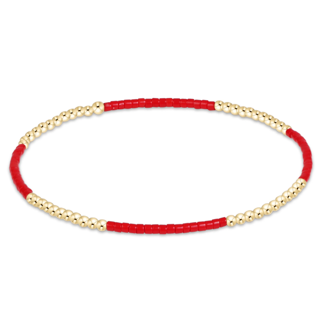 GAMEDAY HOPE BLISSFUL RED BRACELET