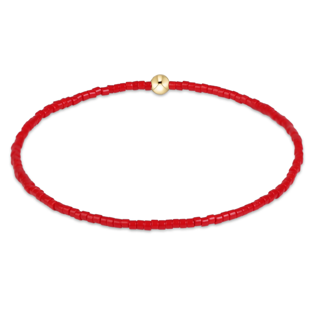 GAMEDAY HOPE CLASSIC RED BRACELET
