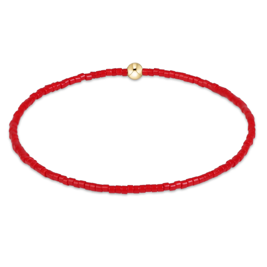 GAMEDAY HOPE CLASSIC RED BRACELET