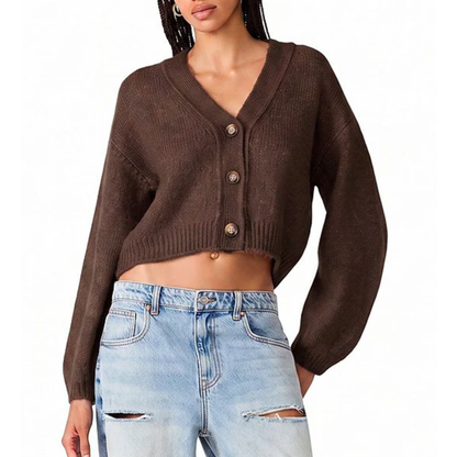 MICA SWEATER DARK ESPRESSO