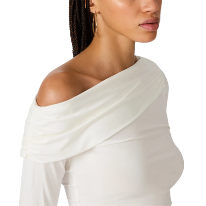 RYDER KNIT TOP CREAM