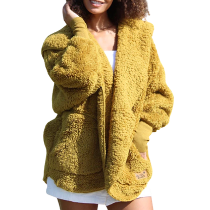CHAR TEAZ SHERPA WRAP