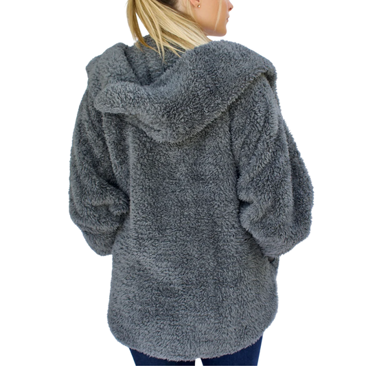 KOALA GREY SHERPA WRAP