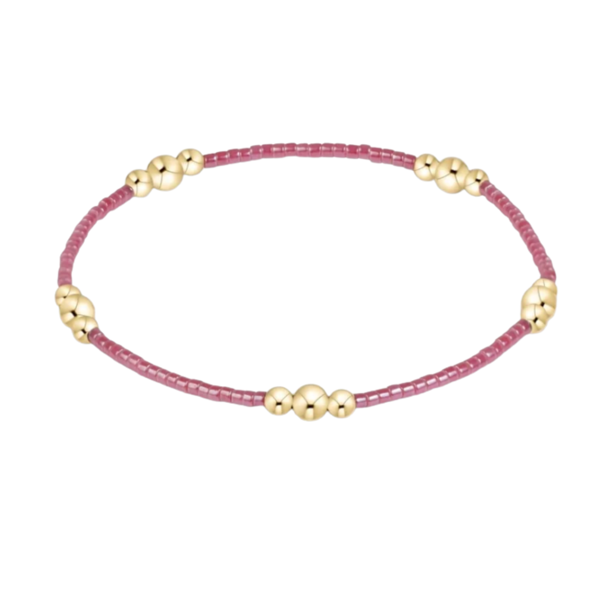 HOPE PURPOSE GOLD BRACELET PINK CHAMPAGNE