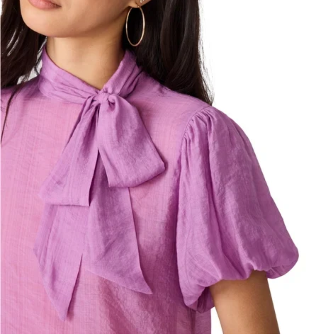 LOLANIE TOP DUSTY LAVENDER