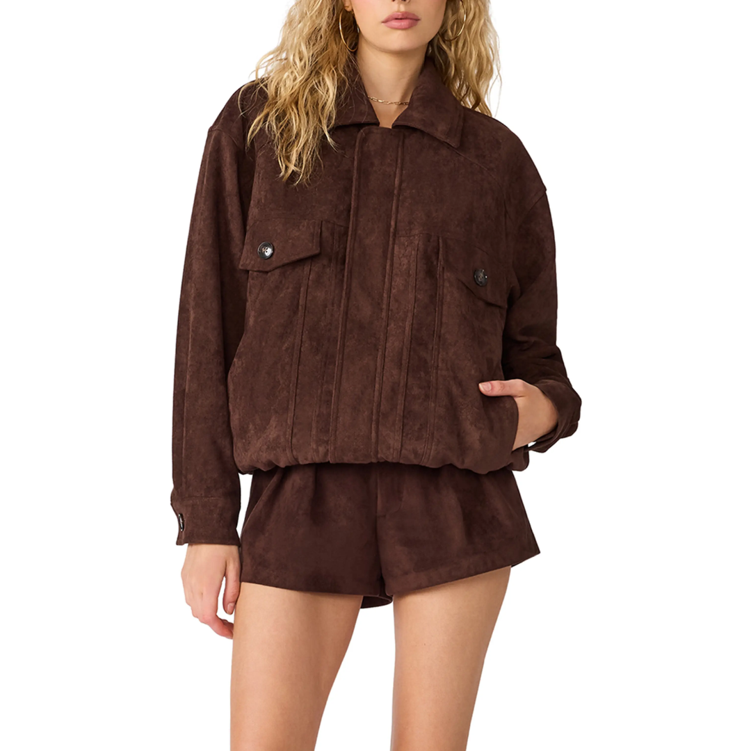 HENSON JACKET DARK CHOCOLATE